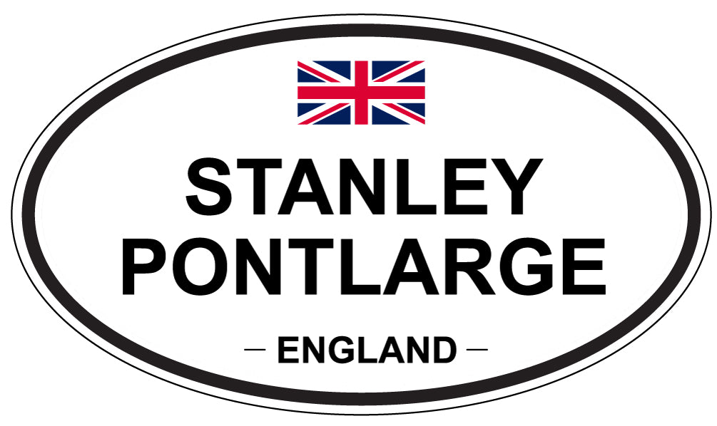 STANLEY PONTLARGE, England - Oval Magnet
