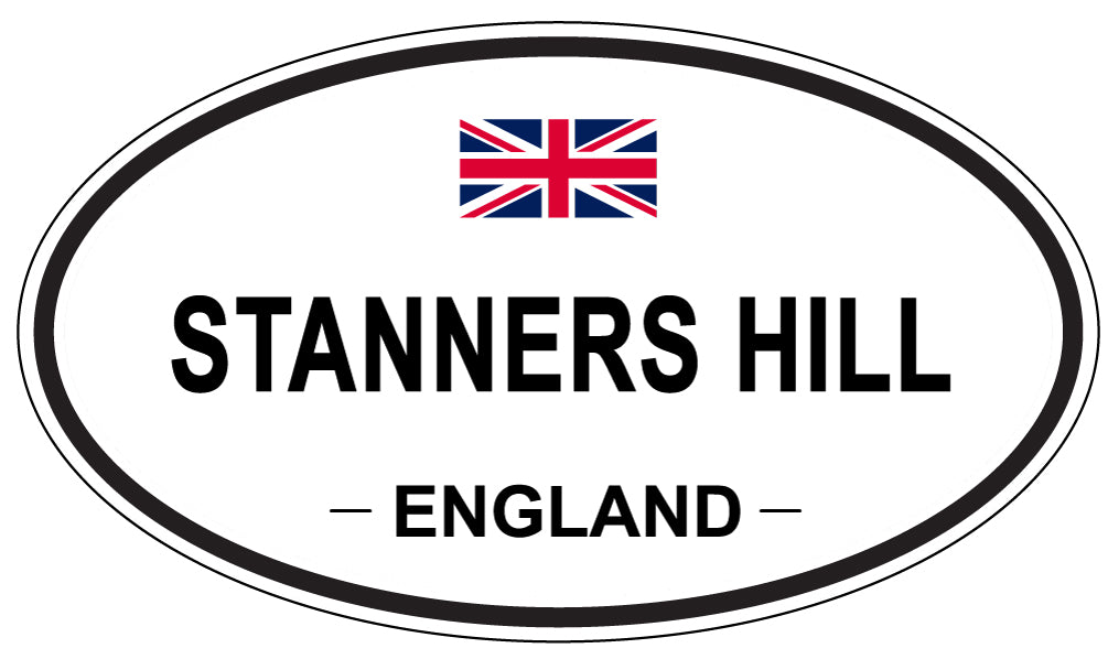 STANNERS HILL, England - Oval Magnet