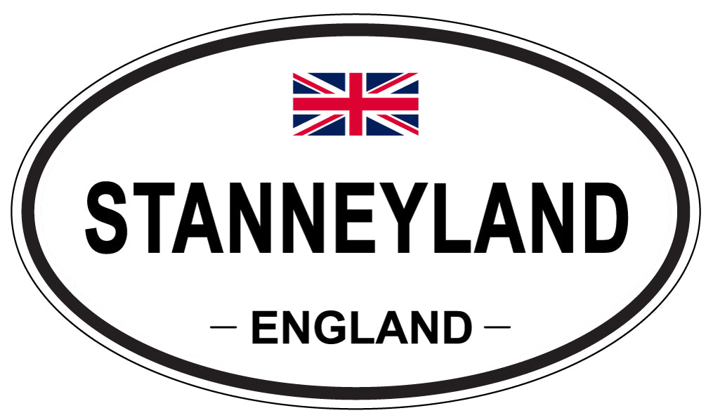 STANNEYLAND, England - Oval Magnet