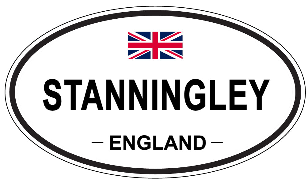 STANNINGLEY, England - Oval Magnet