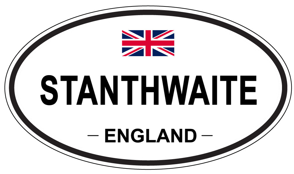 STANTHWAITE, England - Oval Magnet
