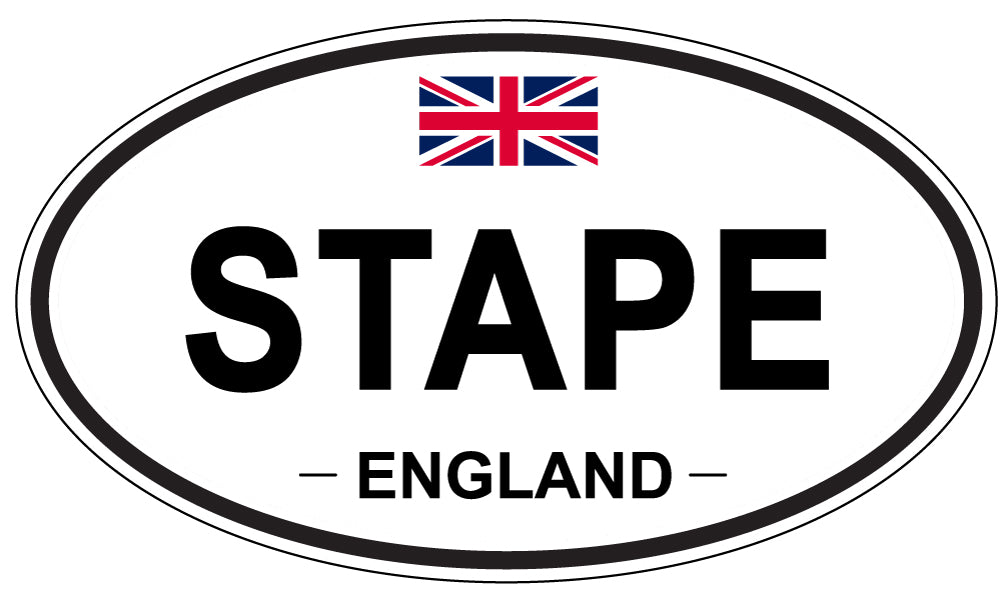 STAPE, England - Oval Magnet