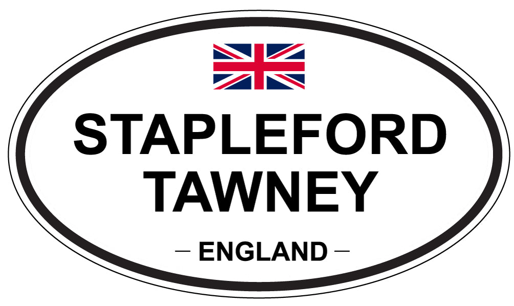 STAPLEFORD TAWNEY, ENGLAND - Oval Sticker