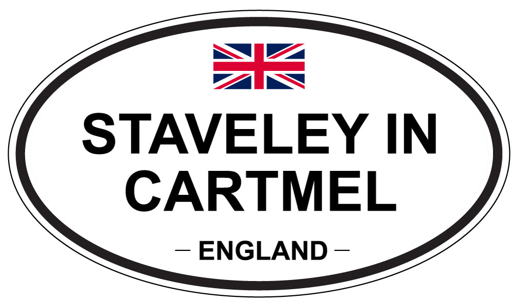 STAVELEY IN CARTMEL, England - Oval Magnet