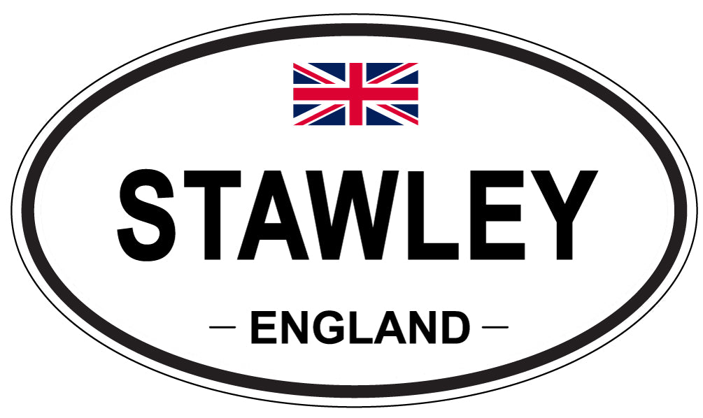 STAWLEY, England - Oval Magnet