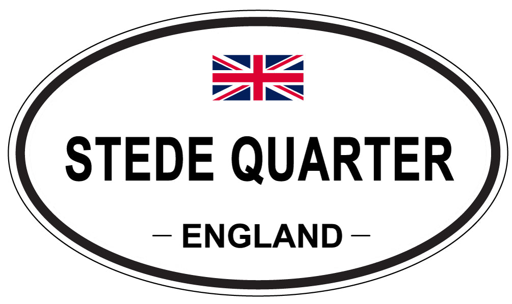 STEDE QUARTER, England - Oval Magnet