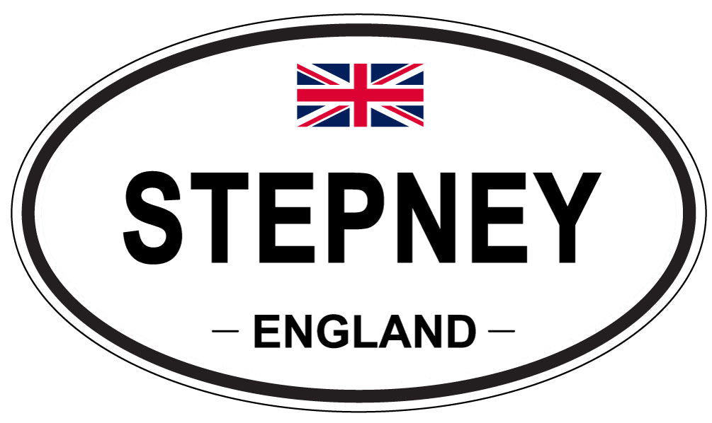 STEPNEY, England - Oval Magnet
