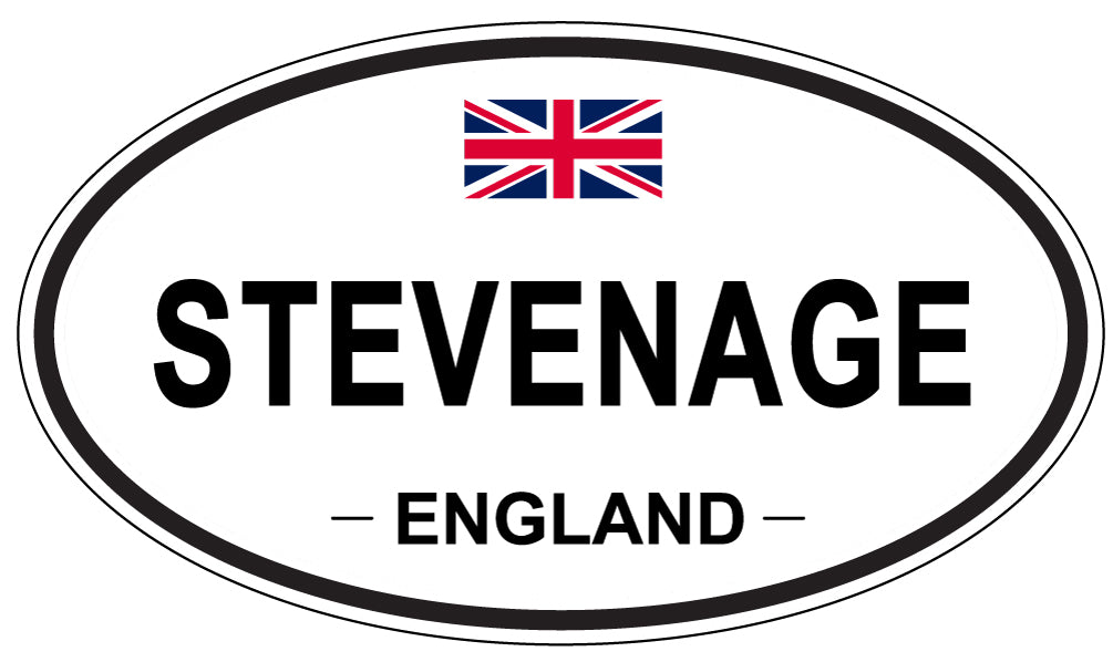 STEVENAGE, England - Oval Magnet
