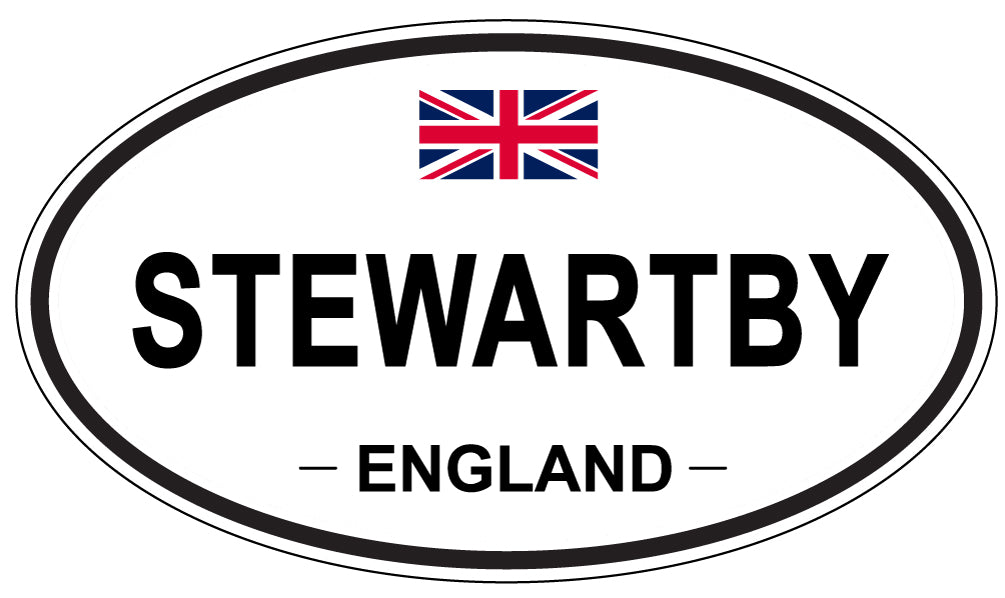 STEWARTBY, England - Oval Magnet