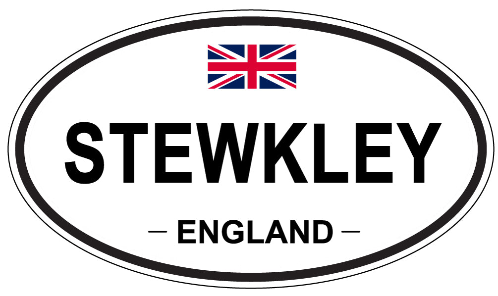 STEWKLEY, England - Oval Magnet
