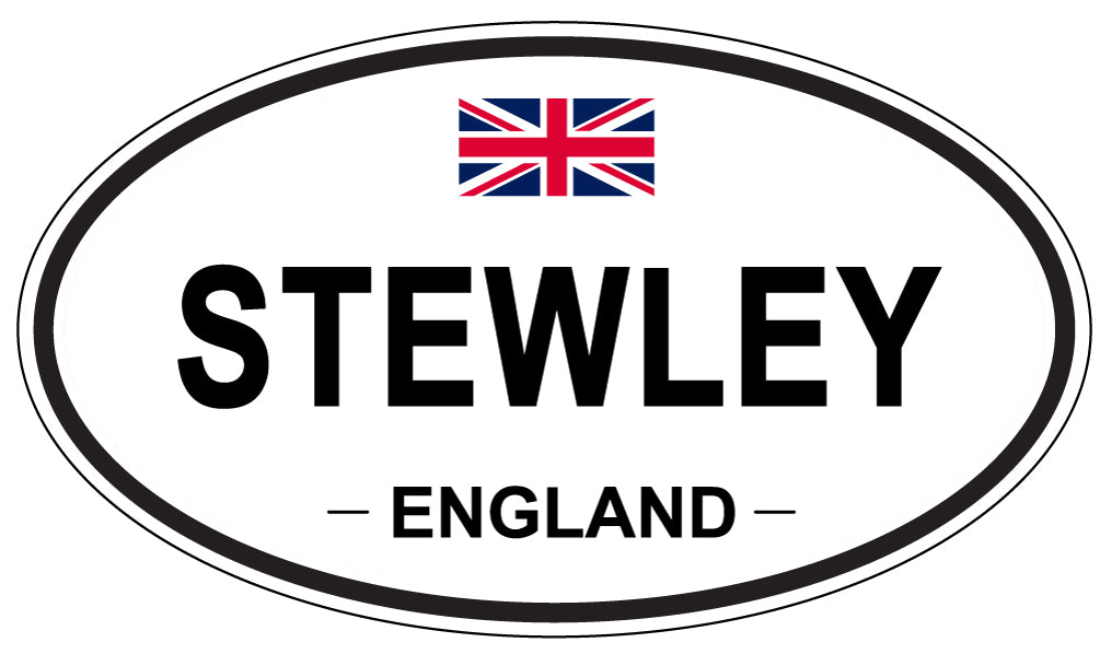 STEWLEY, England - Oval Magnet