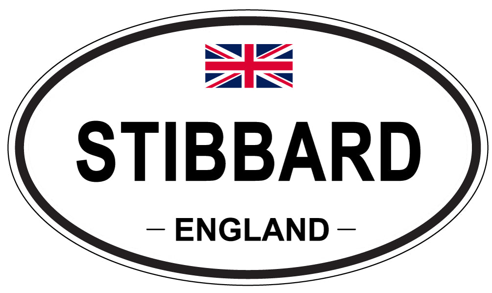 STIBBARD, England - Oval Magnet