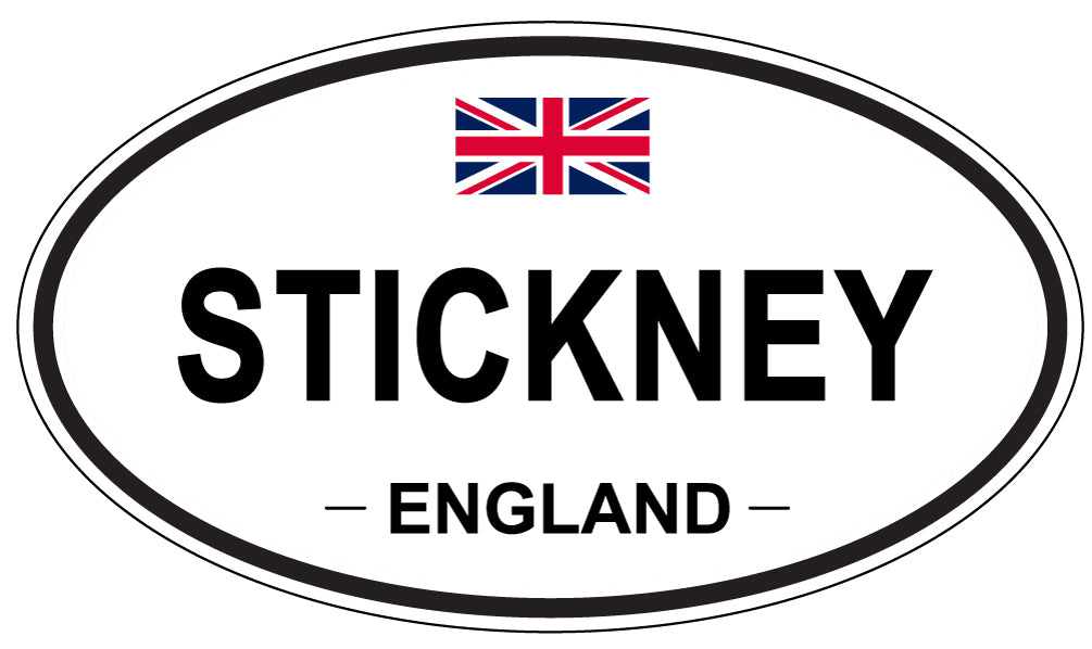 STICKNEY, England - Oval Magnet