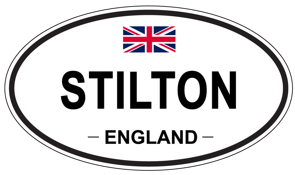 STILTON, England - Oval Magnet