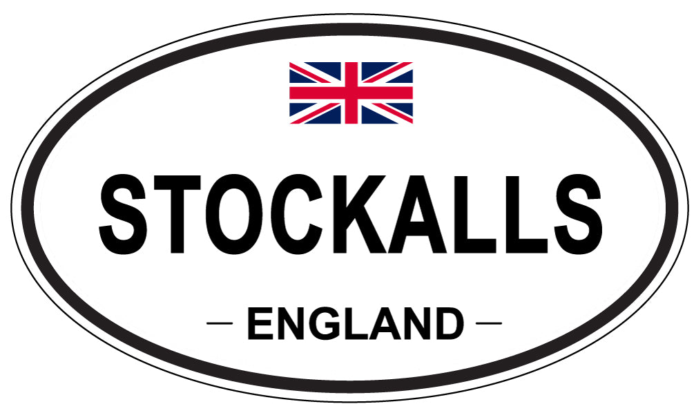 STOCKALLS, ENGLAND - Oval Sticker
