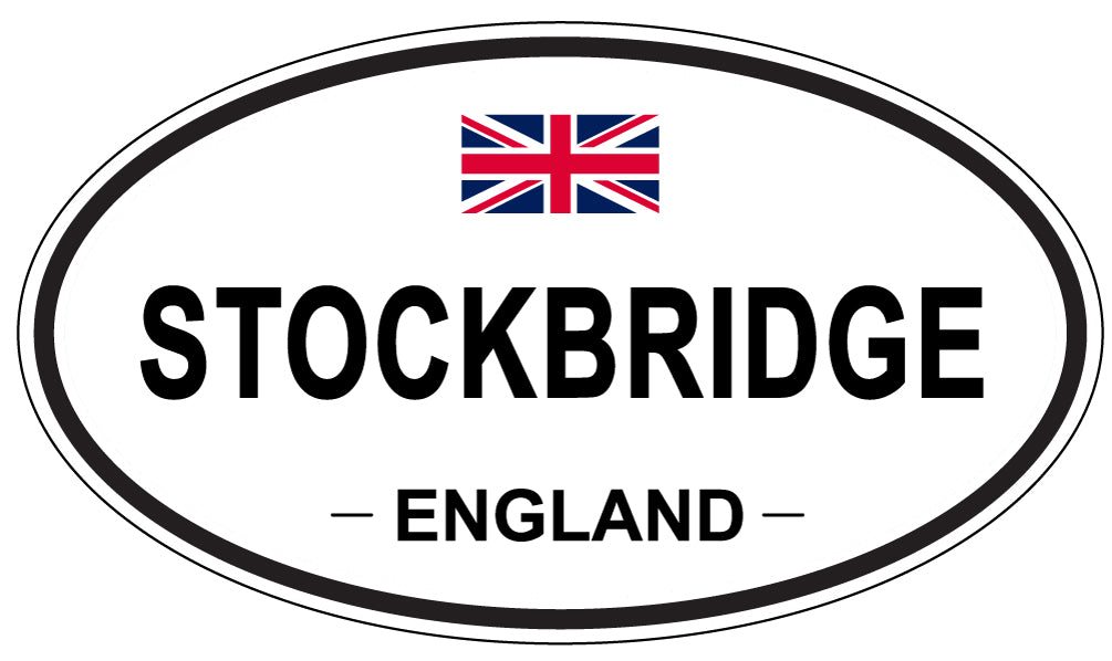 STOCKBRIDGE, England - Oval Magnet