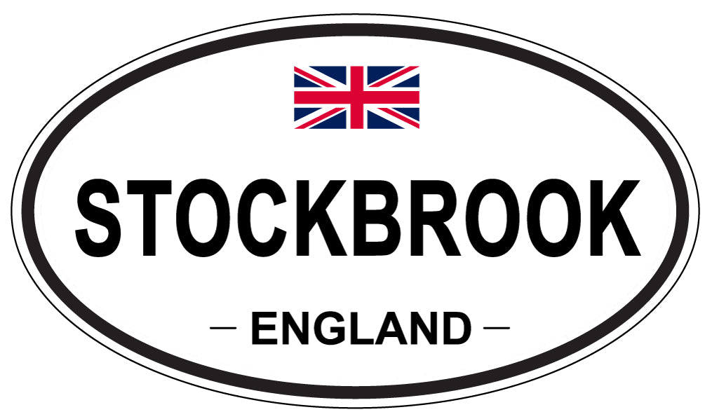 STOCKBROOK, England - Oval Magnet