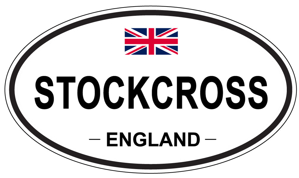 STOCKCROSS, England - Oval Magnet