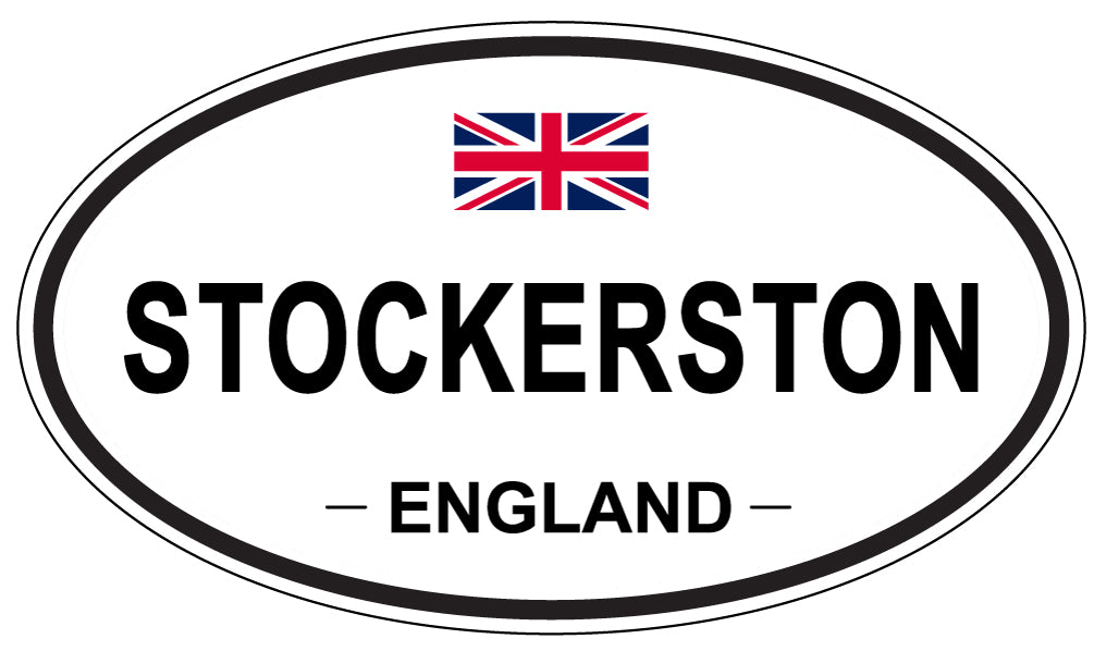STOCKERSTON, England - Oval Magnet