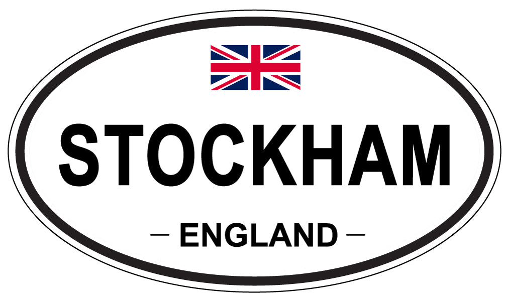 STOCKHAM, England - Oval Magnet