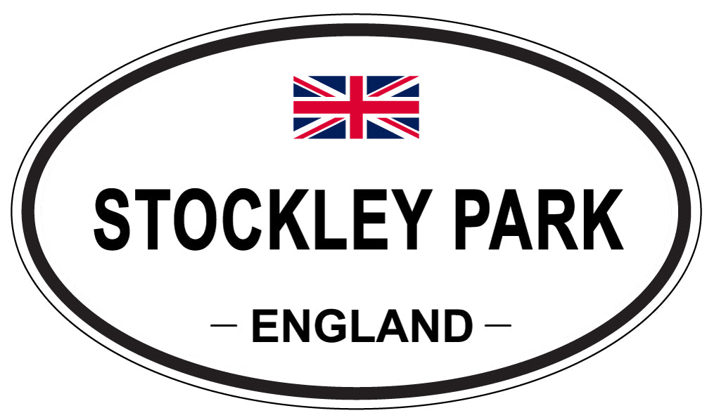 STOCKLEY PARK, England - Oval Magnet