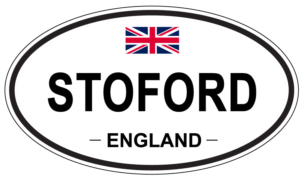 STOFORD, England - Oval Magnet