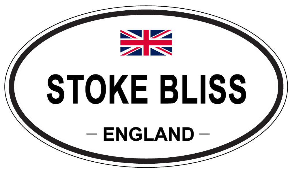 STOKE BLISS, England - Oval Magnet