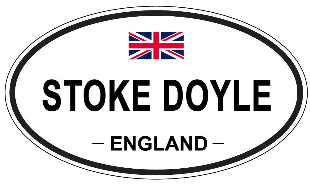 STOKE DOYLE, England - Oval Magnet