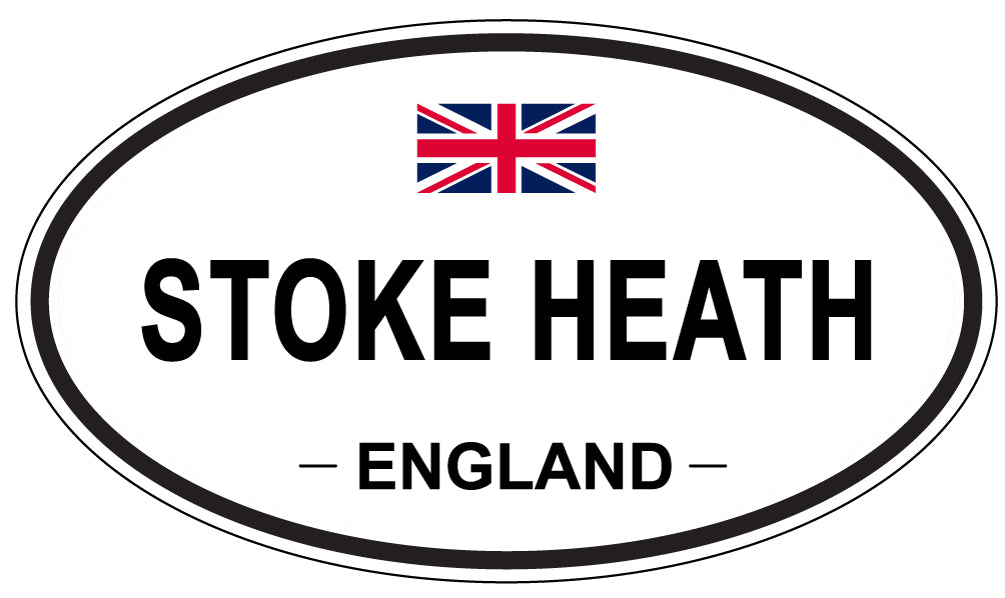 STOKE HEATH, England - Oval Magnet