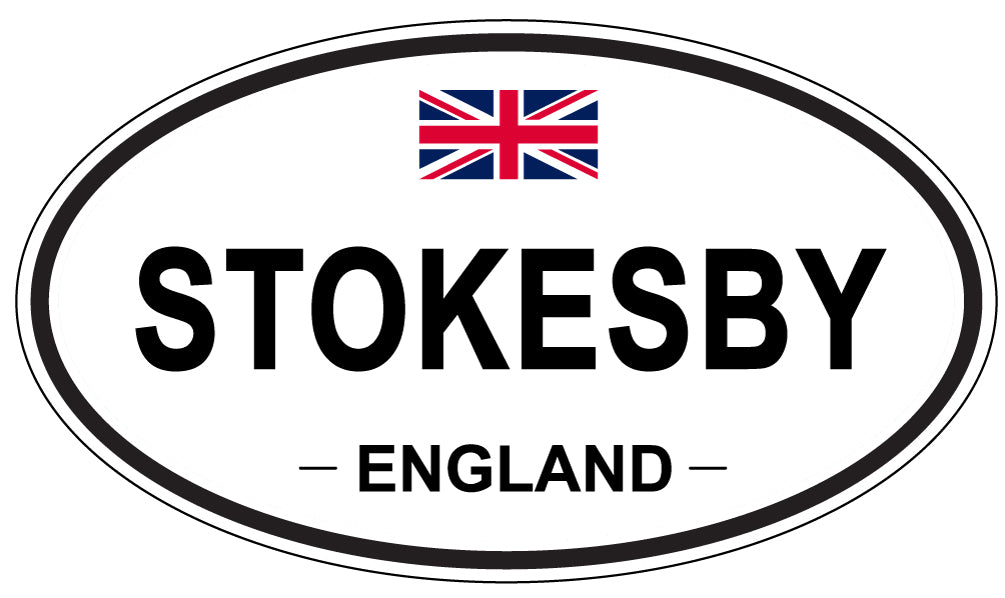 STOKESBY, England - Oval Magnet