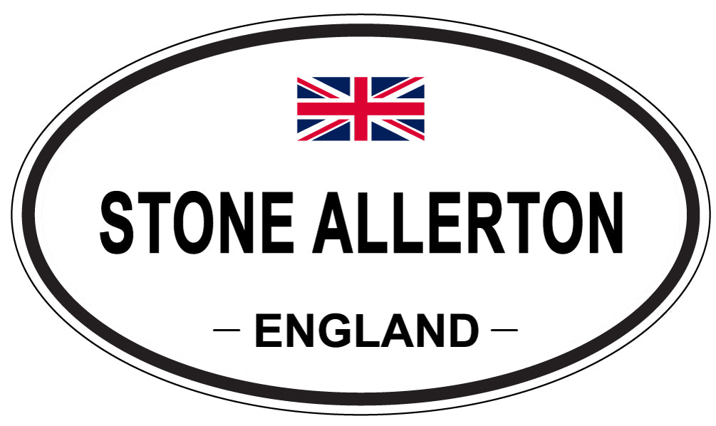 STONE ALLERTON, England - Oval Magnet