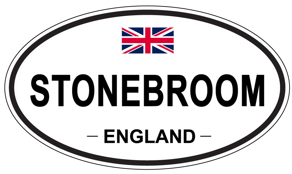 STONEBROOM, England - Oval Magnet