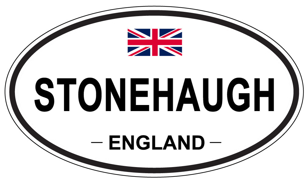 STONEHAUGH, England - Oval Magnet