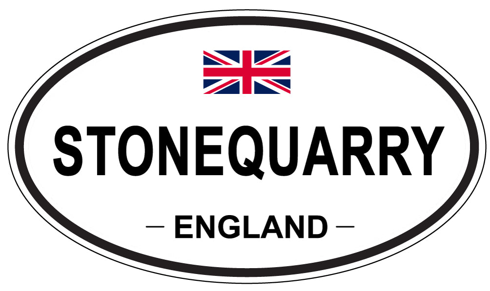 STONEQUARRY, England - Oval Magnet