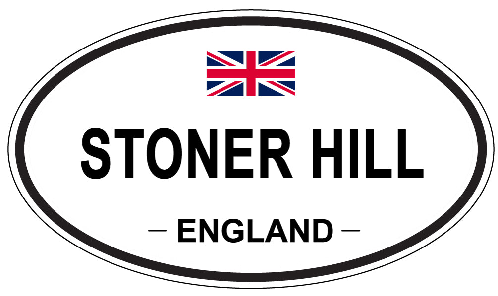 STONER HILL, England - Oval Magnet