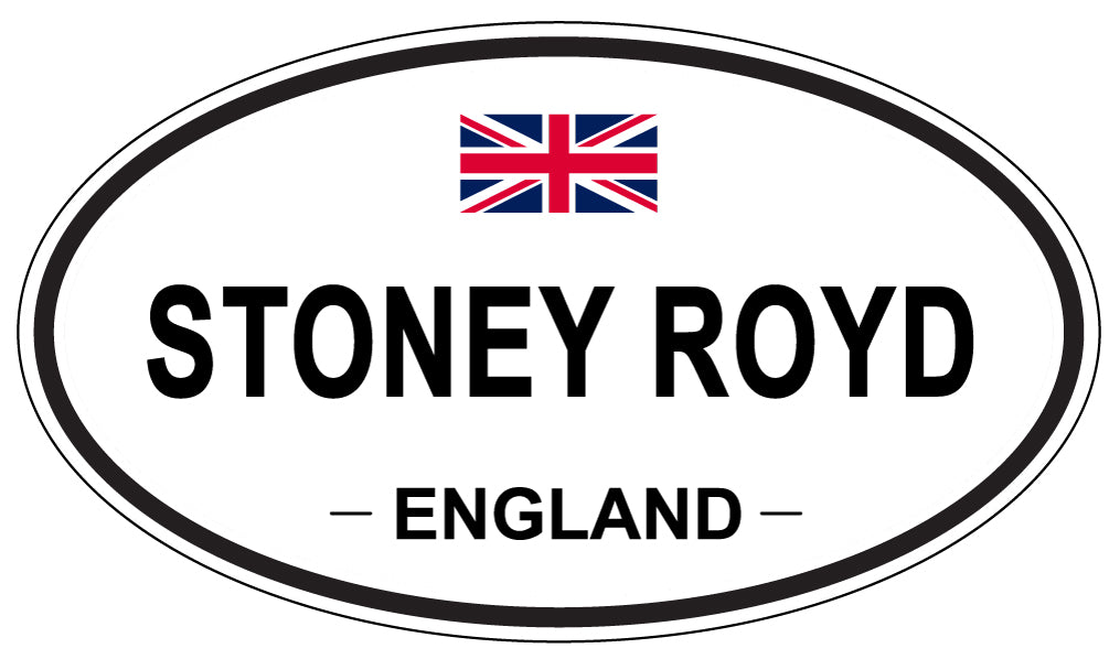 STONEY ROYD, England - Oval Magnet