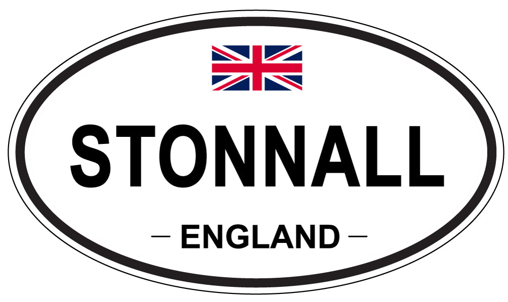 STONNALL, England - Oval Magnet