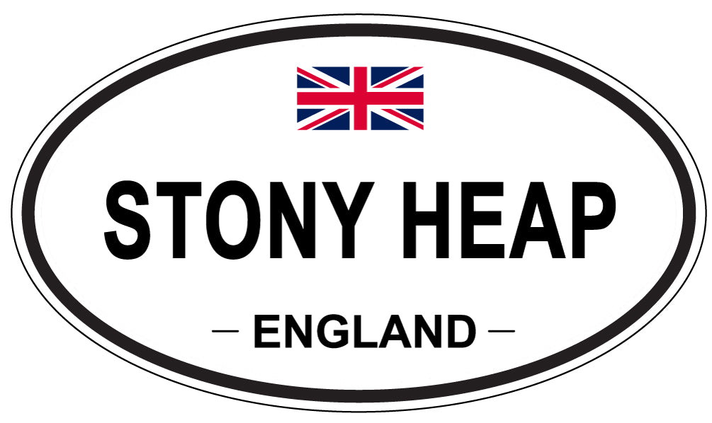STONY HEAP, England - Oval Magnet