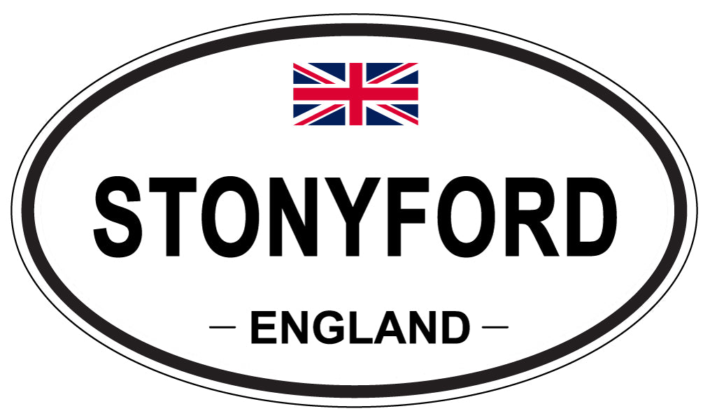 STONYFORD, England - Oval Magnet