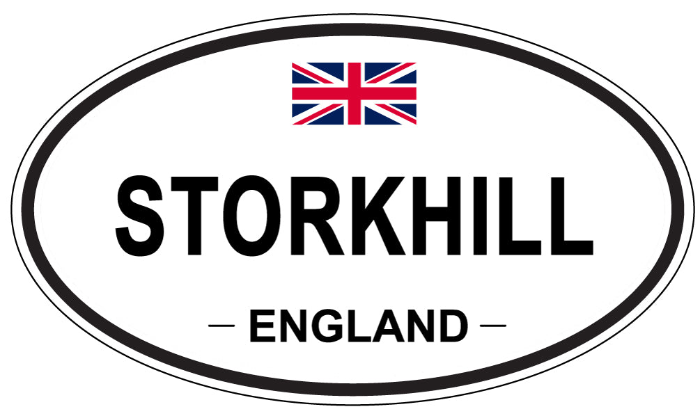 STORKHILL, England - Oval Magnet