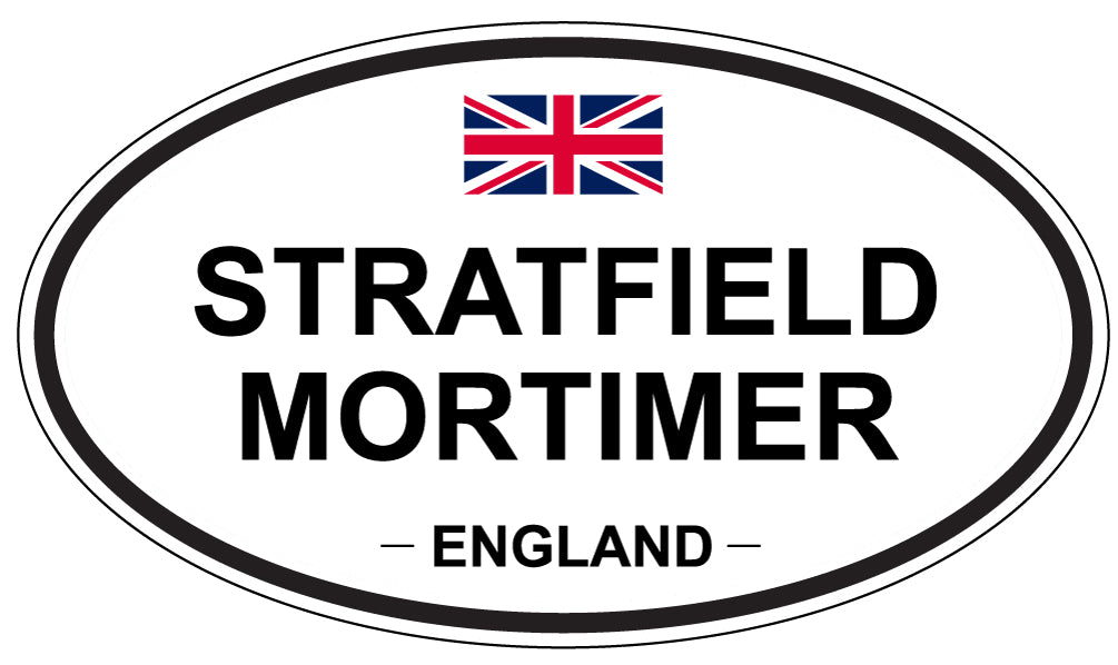 STRATFIELD MORTIMER, England - Oval Magnet