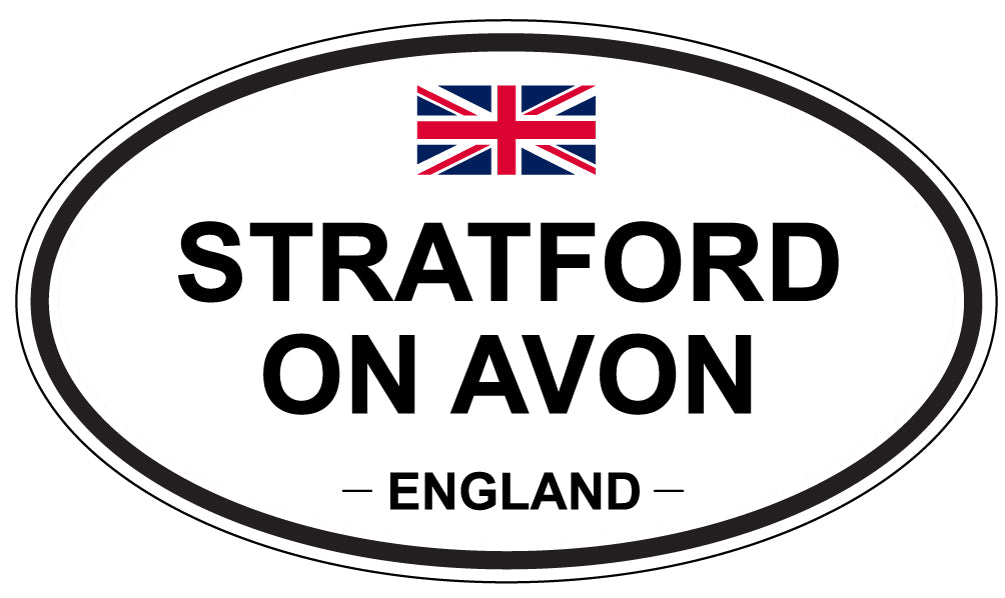 STRATFORD ON AVON, England - Oval Magnet