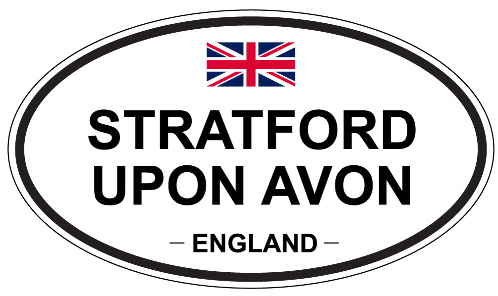 STRATFORD UPON AVON, England - Oval Magnet
