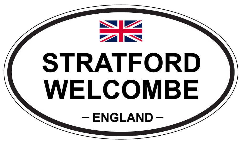 STRATFORD WELCOMBE, England - Oval Magnet