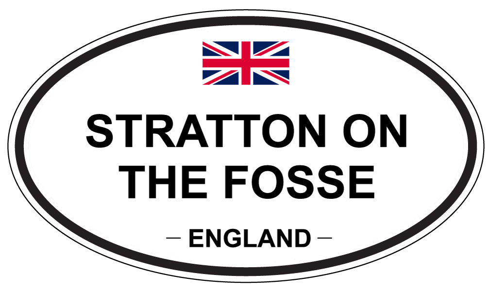 STRATTON ON THE FOSSE, England - Oval Magnet