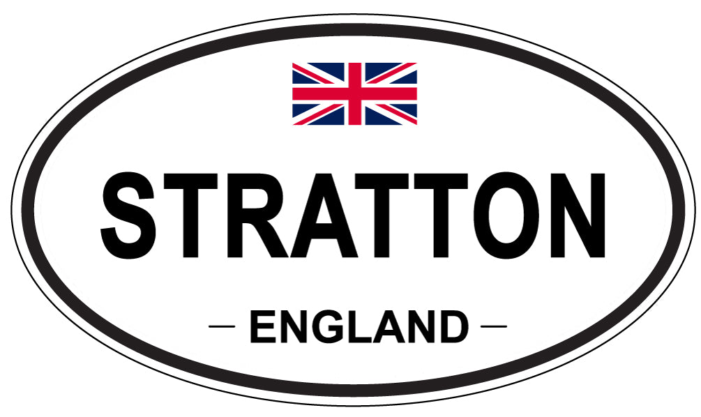 STRATTON, England - Oval Magnet