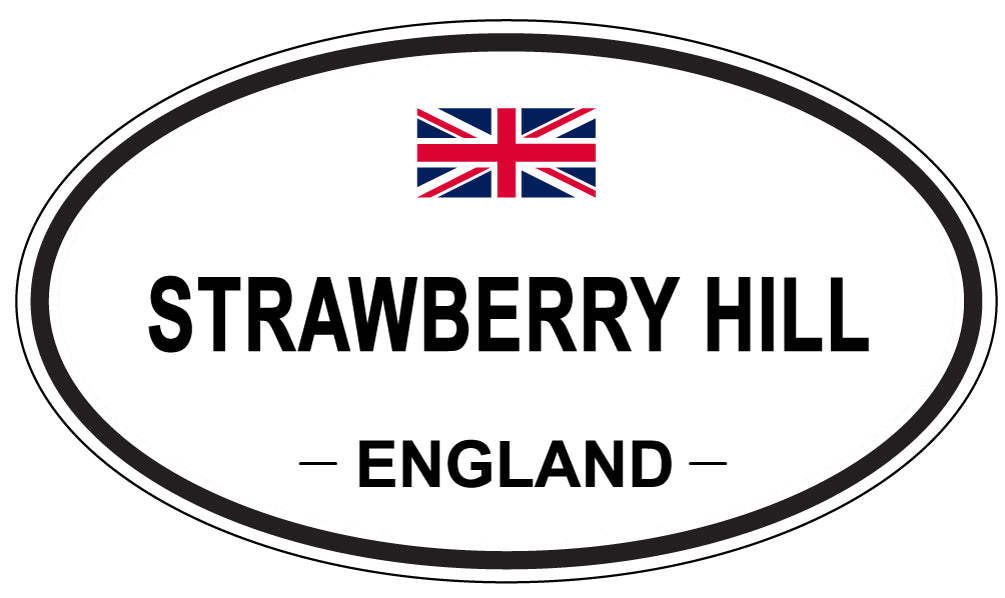 STRAWBERRY HILL, England - Oval Magnet
