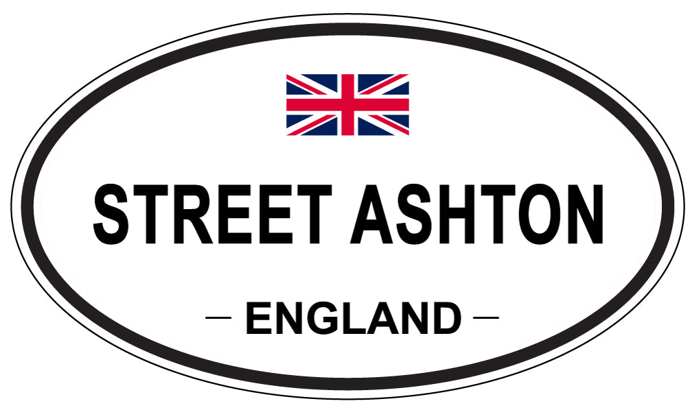 STREET ASHTON, England - Oval Magnet