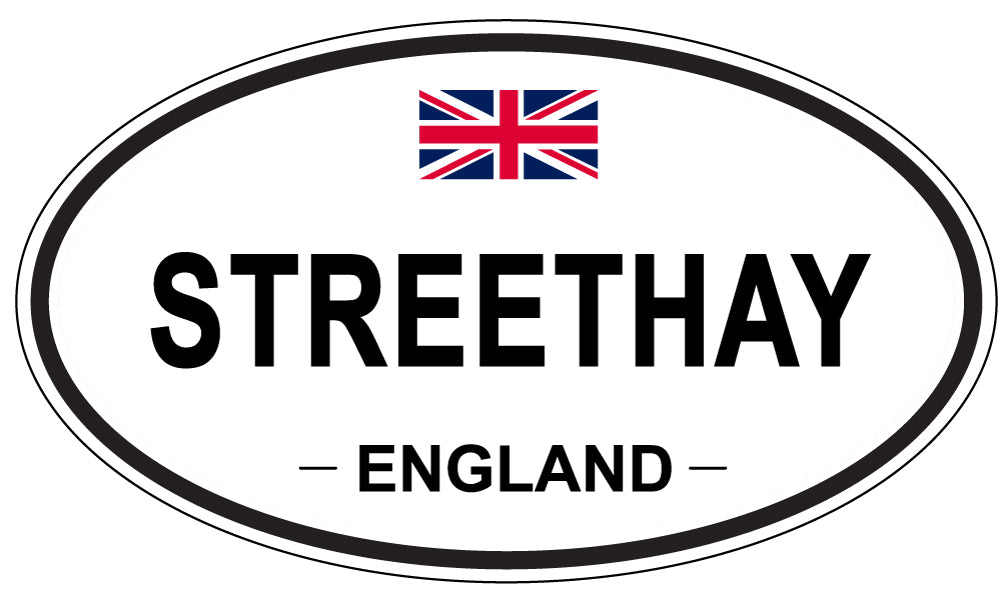 STREETHAY, England - Oval Magnet