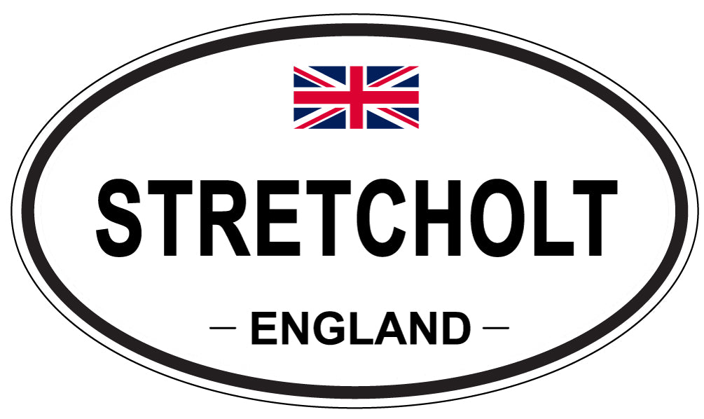 STRETCHOLT, England - Oval Magnet